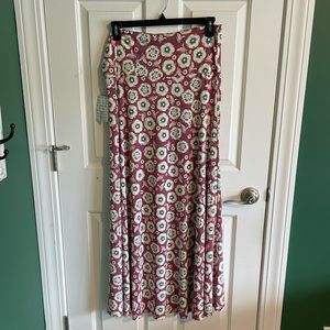 LuLaRoe Maxi Skirt XL NWT